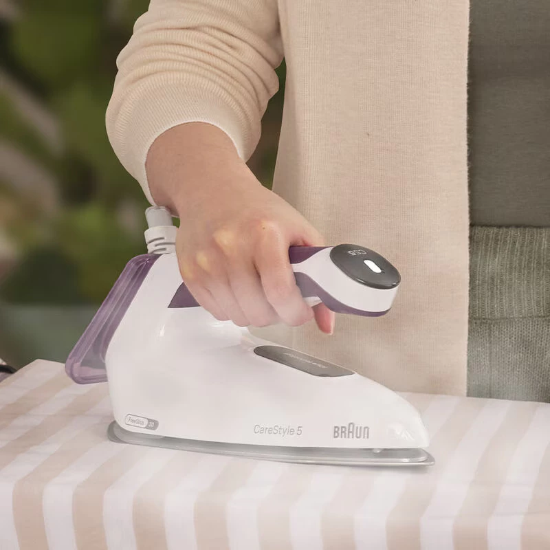Braun CareStyle 5 IS5247VI 2400 W 2 L EloxalPlus-Bügelsohle Violett, Weiß