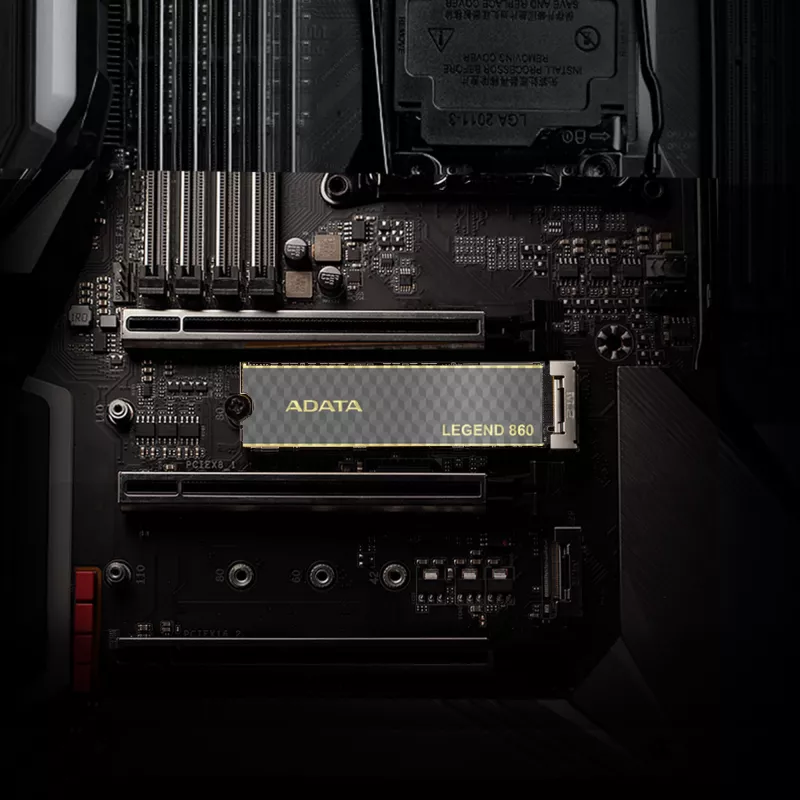 ADATA LEGEND 860 SLEG-860-500GCS Interne Solid-State-Drive 500 GB M.2 PCI Express 4.0 NVMe 3D NAND