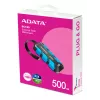 ADATA SC740 500 GB USB Type-C 3.2 Gen 2 (3.1 Gen 2) Schwarz, Blue