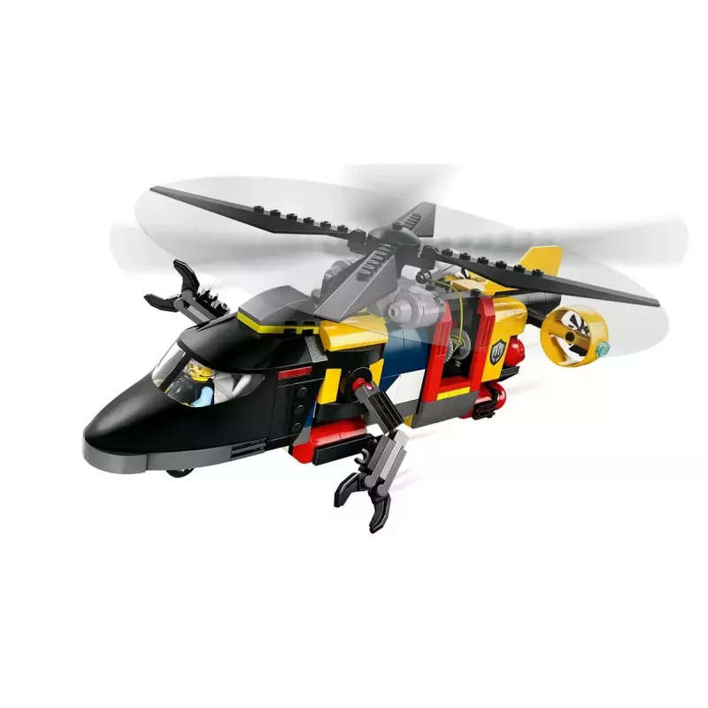 Konstruktionsspielzeug LEGO City Kombinationsset 60462 — Helikopter und Feuerwehrauto, 874 Teile, 3 Minifiguren, Alter 7+