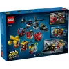 Konstruktionsspielzeug LEGO City Kombinationsset 60462 — Helikopter und Feuerwehrauto, 874 Teile, 3 Minifiguren, Alter 7+
