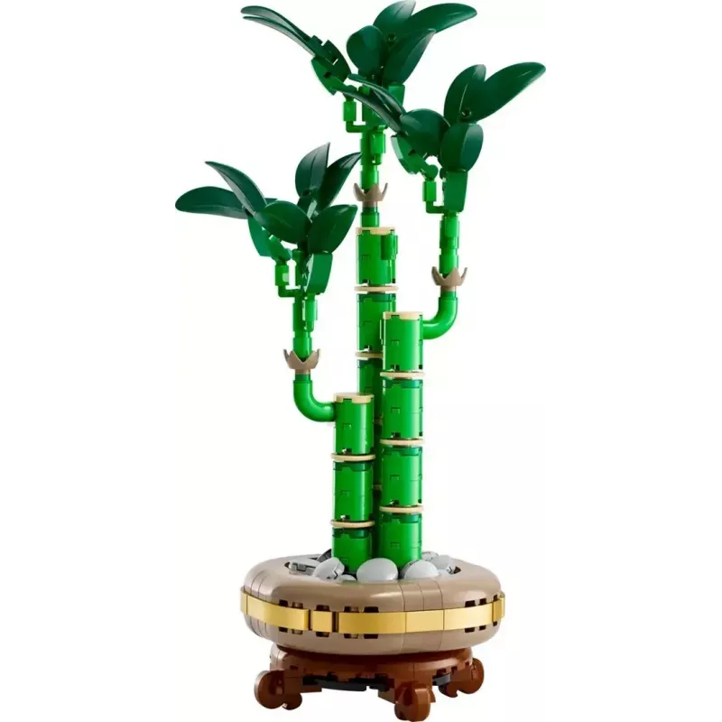 Dekoratives LEGO Icons Modellpflanze — LEGO 10344 Glücksbambus Botanical Collection, 325 Teile, 290 mm Höhe