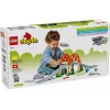 LEGO DUPLO Eisenbahnbrücke und Schienen Erweiterungsset 10426 – DUPLO Eisenbahnbrücke und gebogene Schienen für Kleinkinder