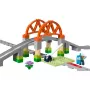 LEGO DUPLO Eisenbahnbrücke und Schienen Erweiterungsset 10426 – DUPLO Eisenbahnbrücke und gebogene Schienen für Kleinkinder