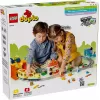Spielzeug-Eisenbahnset LEGO DUPLO 10428 Großer interaktiver Gemeinschaftszug — große interaktive Eisenbahn für Kleinkinder