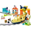 Spielzeug-Eisenbahnset LEGO DUPLO 10428 Großer interaktiver Gemeinschaftszug — große interaktive Eisenbahn für Kleinkinder