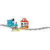 Spielzeug-Eisenbahnset LEGO DUPLO 10428 Großer interaktiver Gemeinschaftszug — große interaktive Eisenbahn für Kleinkinder