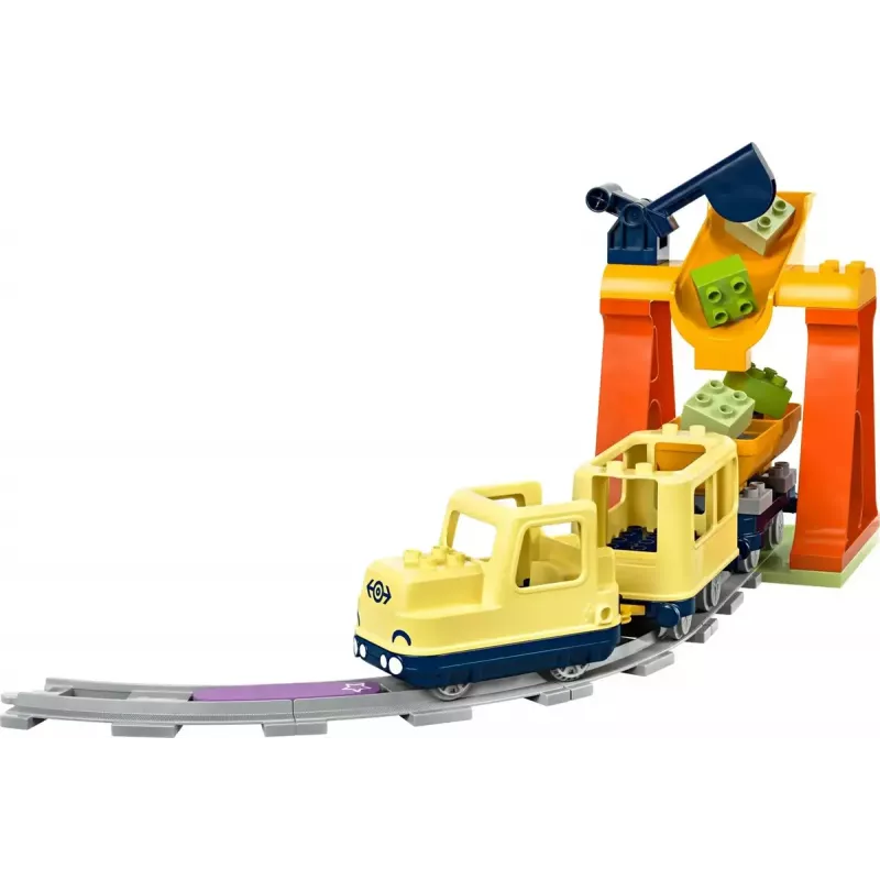 Spielzeug-Eisenbahnset LEGO DUPLO 10428 Großer interaktiver Gemeinschaftszug — große interaktive Eisenbahn für Kleinkinder