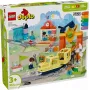 Spielzeug-Eisenbahnset LEGO DUPLO 10428 Großer interaktiver Gemeinschaftszug — große interaktive Eisenbahn für Kleinkinder