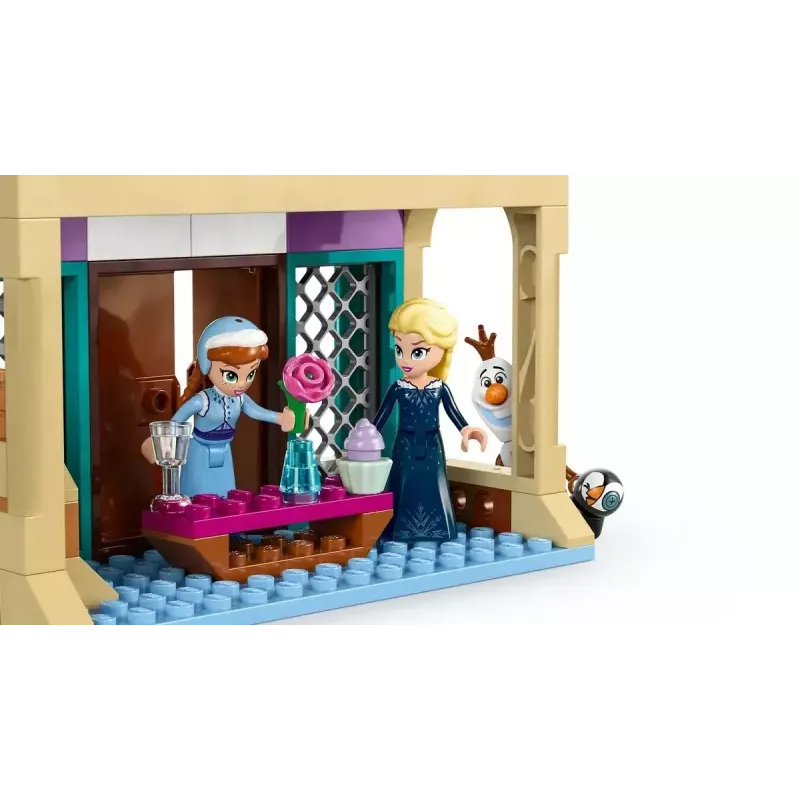 LEGO Bauspielzeug Disney Princess Schloss Arendelle 43265 – 177 Teile, 3 Minifiguren, ab 5 Jahren, Display-Set (250×60×40 mm)