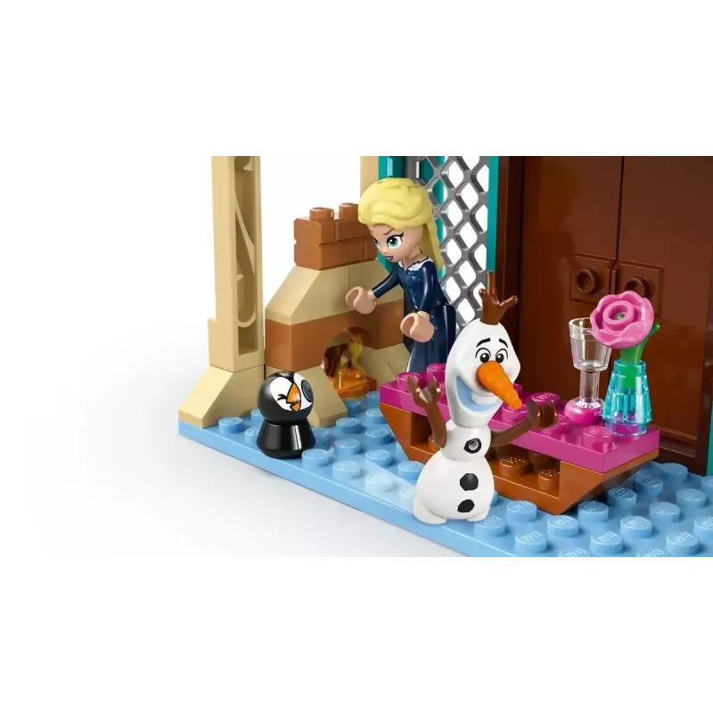 LEGO Bauspielzeug Disney Princess Schloss Arendelle 43265 – 177 Teile, 3 Minifiguren, ab 5 Jahren, Display-Set (250×60×40 mm)