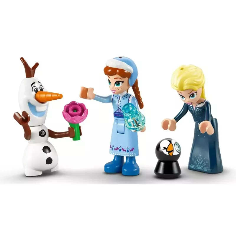 LEGO Bauspielzeug Disney Princess Schloss Arendelle 43265 – 177 Teile, 3 Minifiguren, ab 5 Jahren, Display-Set (250×60×40 mm)