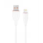 GEMBIRD Premium-Silikon-8-Pin-Lade- und Datenkabel, 1,5 m – Weiß