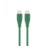 GEMBIRD USB Type-C Power Delivery (PD) 60W Lade- und Daten-Silikonkabel, 1,5 m Midnight Grün