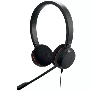 Jabra Evolve 20 Headset Kabelgebunden Kopfband Office/Callcenter USB Type-C / USB Type-A Schwarz
