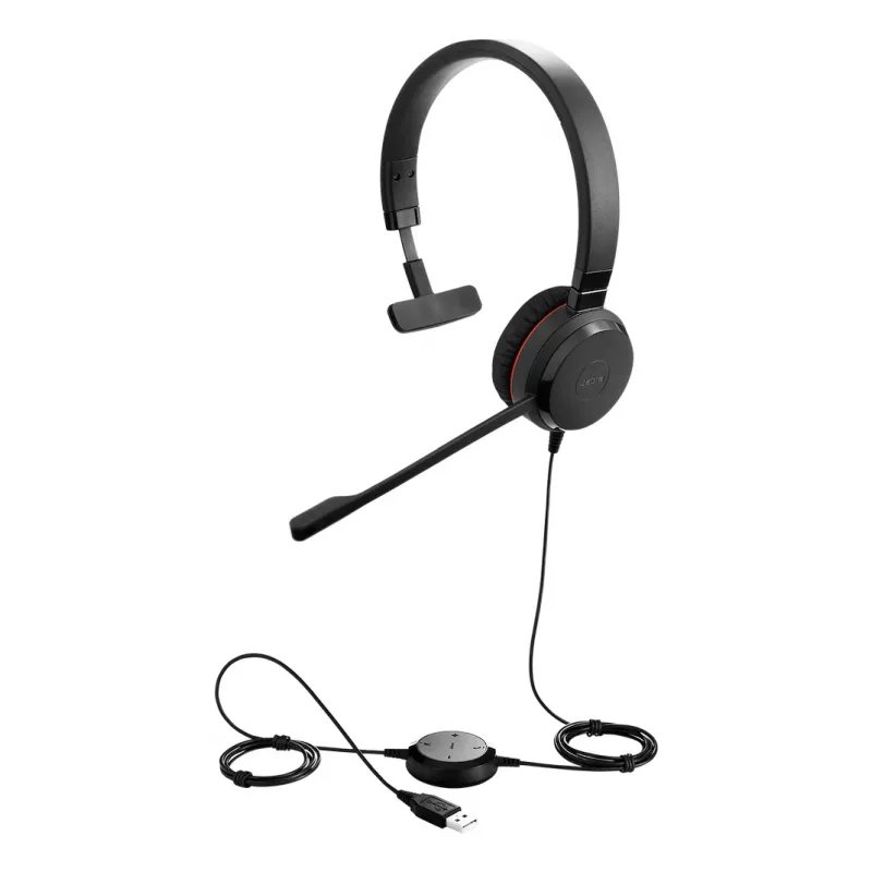 Jabra Evolve 30 II Headset Wired Head-band Office/Call center USB Type-C / USB Type-A Schwarz
