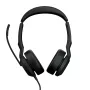 Jabra Evolve2 50 Headset Kabelgebunden Kopfband Büro/Callcenter USB Typ-C / USB Typ-A Bluetooth Schwarz