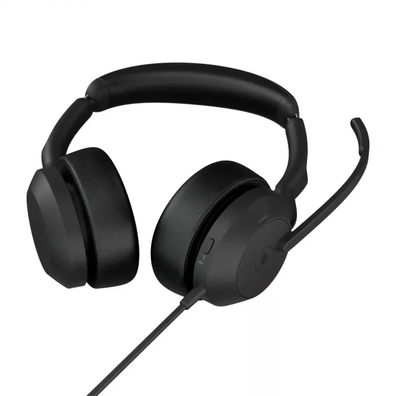 Jabra Evolve2 50 Headset Kabelgebunden Head-Band Office/Call Center USB Type-C / USB Type-A Bluetooth Schwarz