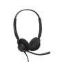Jabra Engage 40 - (Inline Link) USB-C/A UC Stereo, Kabelgebunden, Büro/Callcenter, 63 g, Headset, Schwarz