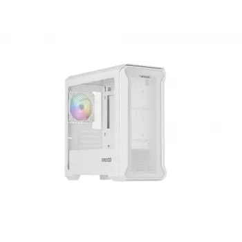 GENESIS Irid 503 Mini Tower Transparent, Weiß