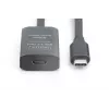 DIGITUS Aktives USB-C Verlängerungskabel - 5G USB 3.2 Gen1 USB-C - USB-C (M/F) - 10m