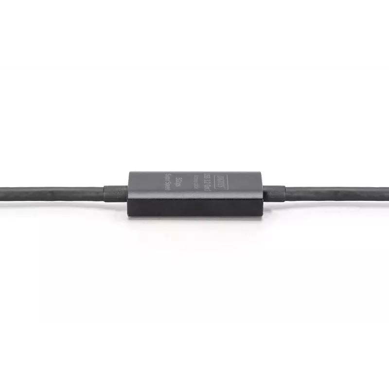 DIGITUS Aktives USB-C Verlängerungskabel - 5G USB 3.2 Gen1 USB-C - USB-C (M/F) - 10m