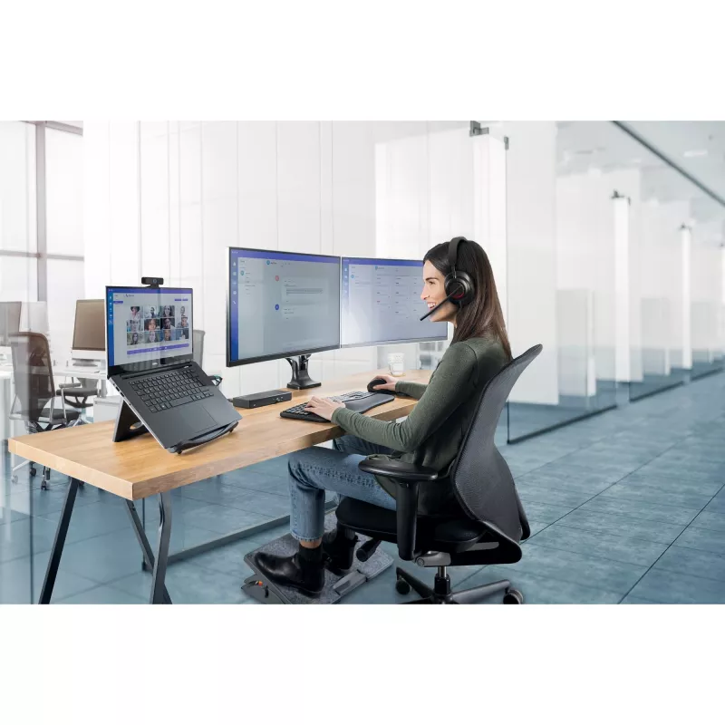 Kensington SmartFit Easy Riser EQ Laptop-Kühlständer, Laptopständer, Schwarz, Kunststoff, 30,5 cm (12 Zoll), 43,2 cm (17 Zoll), 10 kg