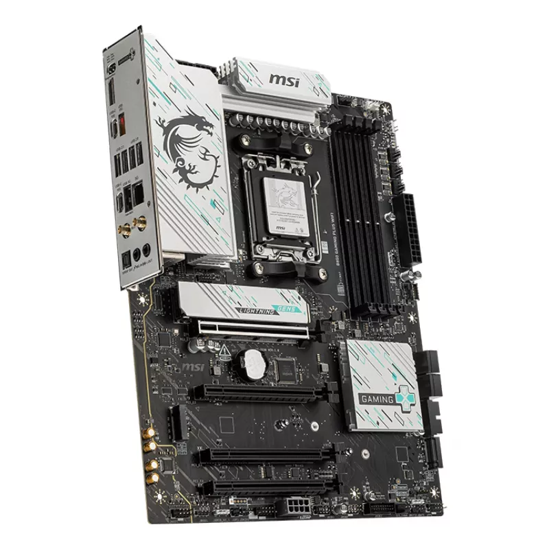 Motherboard MSI B850 GAMING PLUS WIFI ATX — AMD B850, Socket AM5, DDR5, 4x DIMM, Wi‑Fi 7, 5Gb LAN, 3x M.2, HDMI 2.1