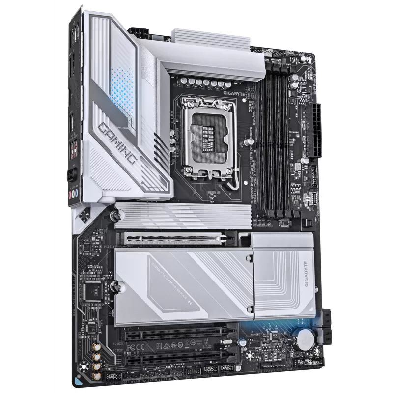 GIGABYTE B860 GAMING X WIFI6E Mainboard - Intel Core Ultra Series CPUs, 12+1+2+1 Phasen VRM, bis zu 9066MHz DDR5, 1xPCIe 5.0 + 2xPCIe 4.0 M.2, 2.5GbE LAN, WIFI 6E, USB4