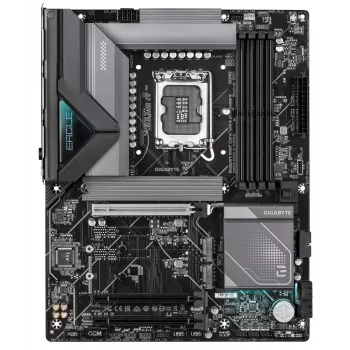 GIGABYTE B860 EAGLE WIFI6E Mainboard - Intel Core Ultra Series CPUs, 12+1+2+1 Phasen VRM, bis zu 9066 MHz DDR5, 1xPCIe 5.0 + 2xPCIe 4.0 M.2, 2,5 GbE LAN, WIFI 6E, USB 3.2 Gen 2x2