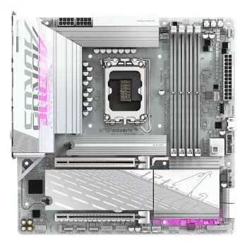 Motherboard GIGABYTE B860M AORUS ELITE WF6E ICE, Intel Core Ultra, LGA 1851, Micro ATX