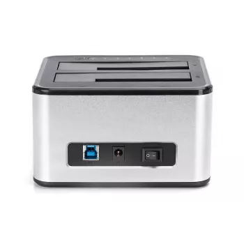 DIGITUS SATA-Dockingstation USB 3.0 – 2-Port 2,5 Zoll/3,5 Zoll SSD/HDD Klonfunktion