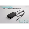 i-tec Universal-Ladegerät USB-C PD 3.1 140 W, Innenbereich, Wechselstrom, 28 V, 5 A, Schwarz