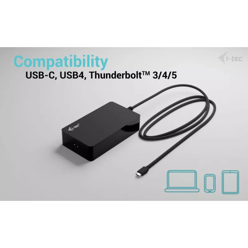 i-tec Universal-Ladegerät USB-C PD 3.1 140 W, Innenbereich, Wechselstrom, 28 V, 5 A, Schwarz