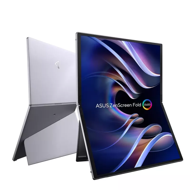 ASUS ZenScreen Fold OLED MQ17QH Computerbildschirm 43,9 cm (17,3 Zoll) 2560 x 1920 Pixel Quad HD Silber