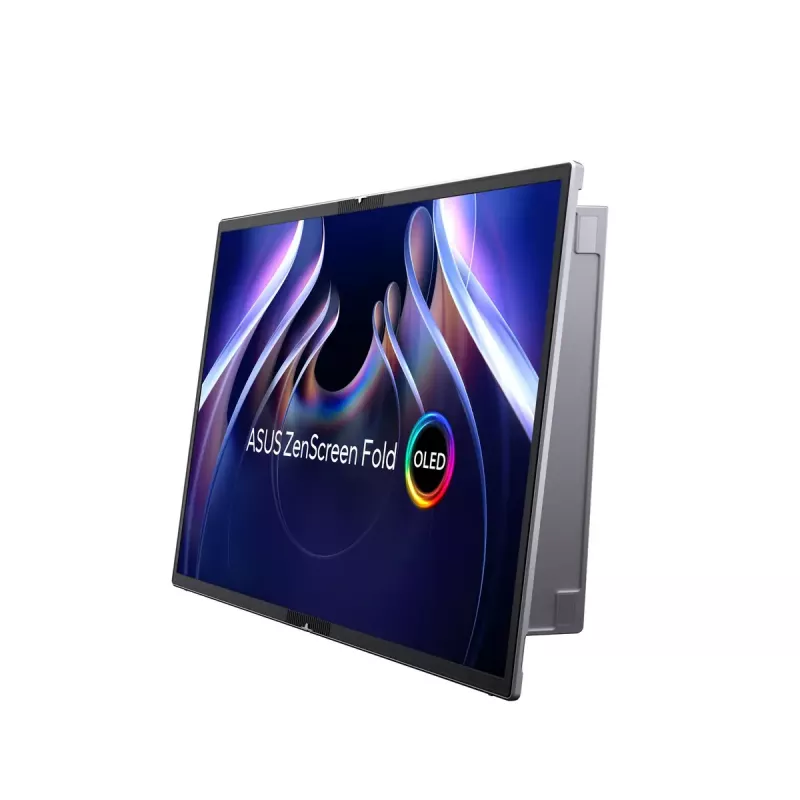 ASUS ZenScreen Fold OLED MQ17QH Computerbildschirm 43,9 cm (17,3 Zoll) 2560 x 1920 Pixel Quad HD Silber