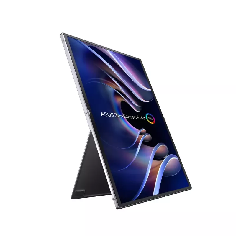 ASUS ZenScreen Fold OLED MQ17QH Computerbildschirm 43,9 cm (17,3 Zoll) 2560 x 1920 Pixel Quad HD Silber