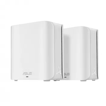 ASUS ZenWiFi BD4 (2er-Pack EU+UK) Dualband (2,4 GHz / 5 GHz) Wi-Fi 7 (802.11be) Weiß Intern