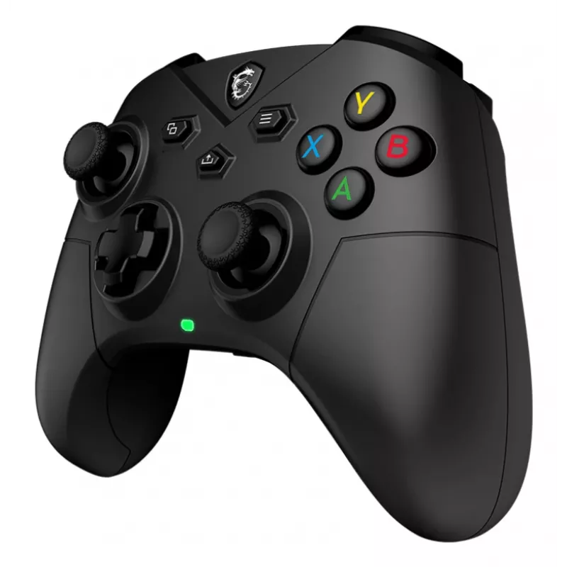 MSI FORCE GC300 WIRELESS Schwarz USB 2.0 Gamepad Analogue PC