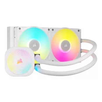 CORSAIR CPU-Kühler - Icue Link Titan 240 Rx RGB Aio Flüssigkeitskühler - Weiß