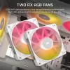 CORSAIR CPU-Kühler - Icue Link Titan 240 Rx RGB Aio Flüssigkeitskühler - Weiß