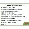 Cobi Blocks Mark IV Churchill Bauset, 668 Teile (COBI-3128)