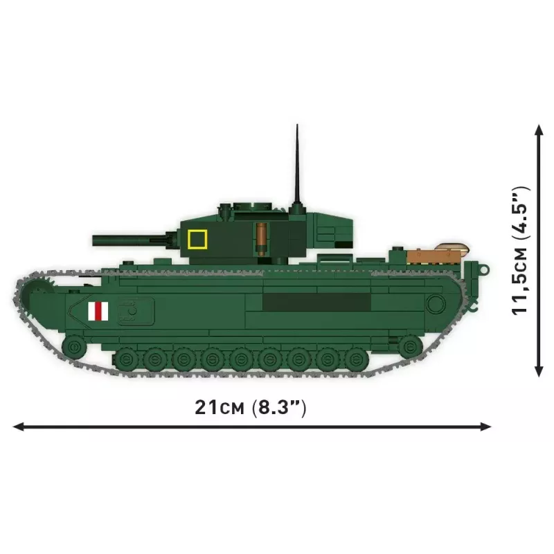 Cobi Blocks Mark IV Churchill Bauset, 668 Teile (COBI-3128)
