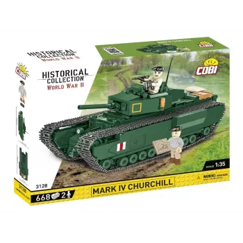 Cobi Blocks Mark IV Churchill Bauset, 668 Teile (COBI-3128)