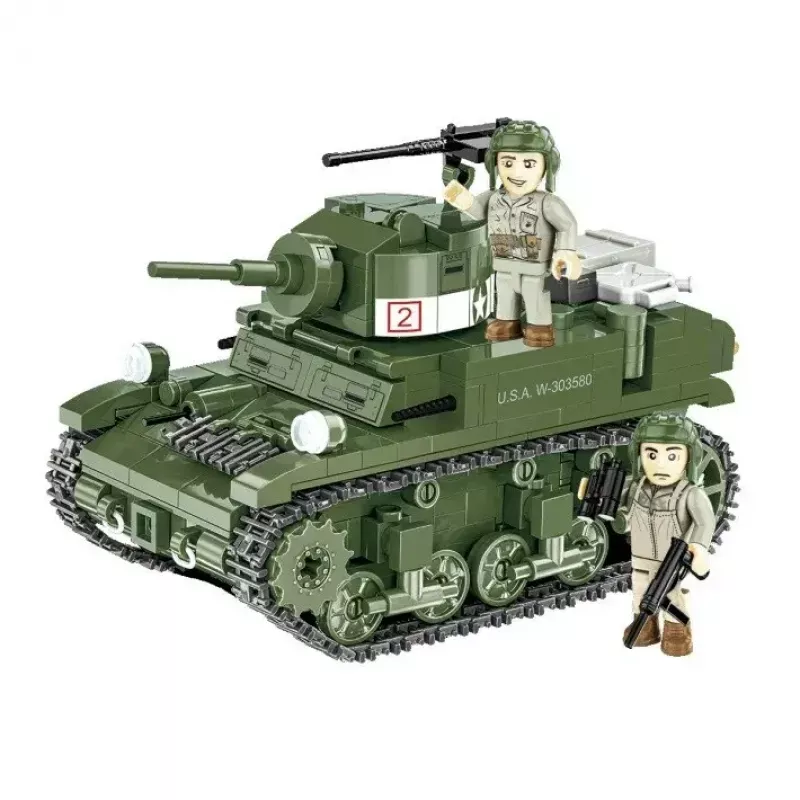Bausteine-Set Cobi Blocks M3 Stuart, 511 Teile, kompatibel mit anderen Marken