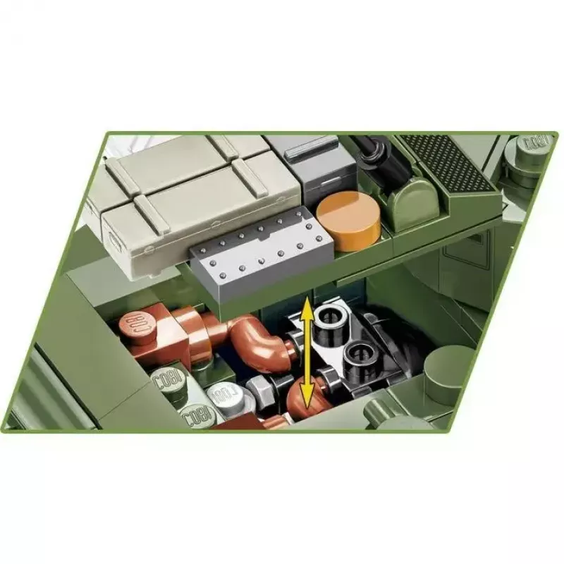 Bausteine-Set Cobi Blocks M3 Stuart, 511 Teile, kompatibel mit anderen Marken