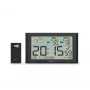 Digitale Wetterstation Hama 00222216 Schwarz Innen-Außen-Thermometer-Hygrometer