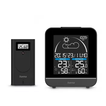 Hama La Gomera Schwarz, Grau Batterie