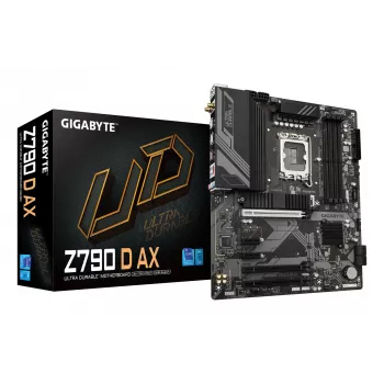 Motherboard GIGABYTE Z790 D AX ATX — Intel LGA1700, Z790, DDR5, 4×DIMM, Wi‑Fi 6E, 2.5Gb LAN