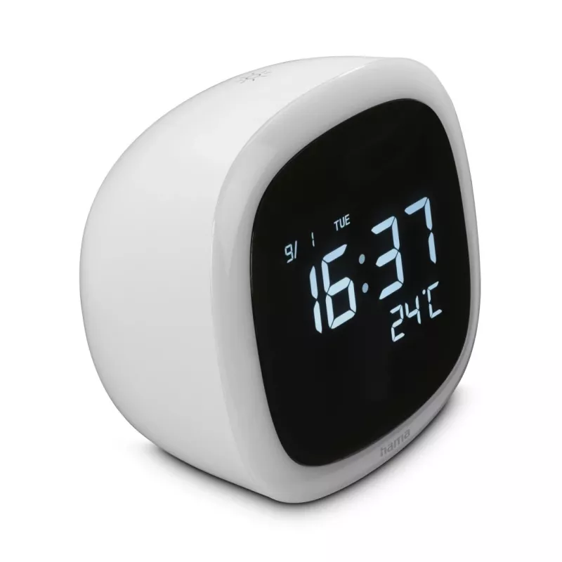 Hama Bora Bora Digitaler Wecker Weiß